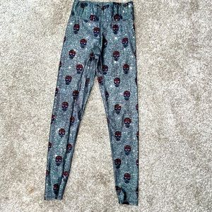 Terez Skull Leggings XS